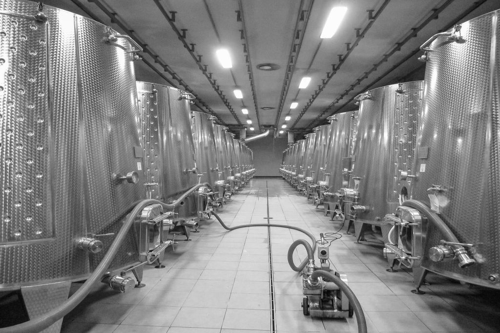 Depósitos para vino